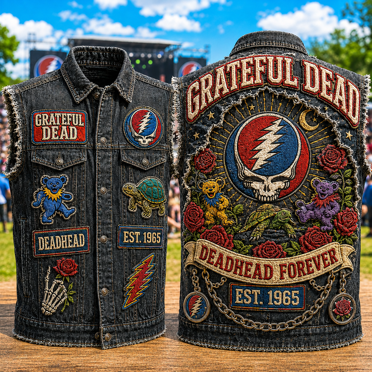 GRFD PREMIUM DENIM VEST NTVA
