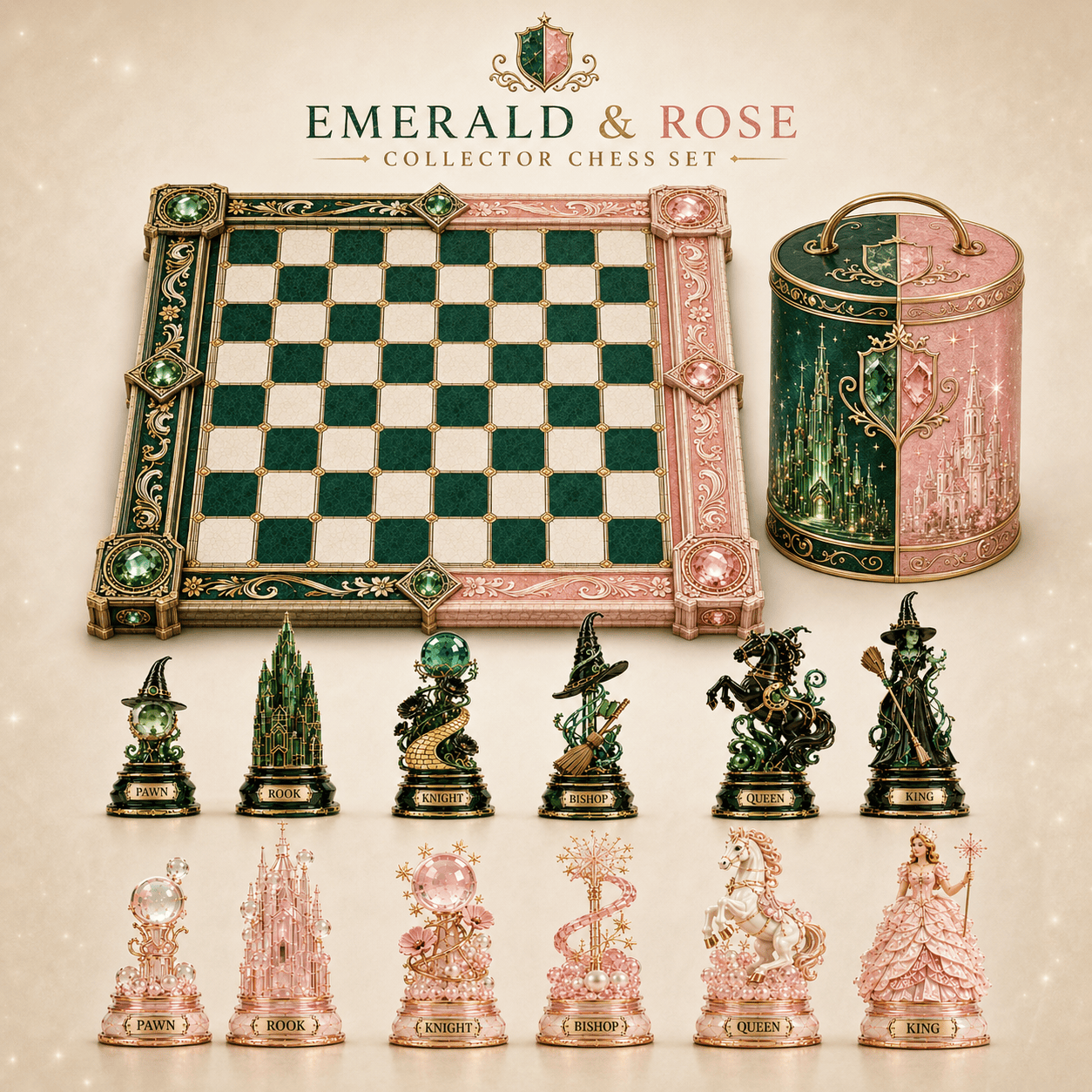 Premium WCKD Chess Set PDL