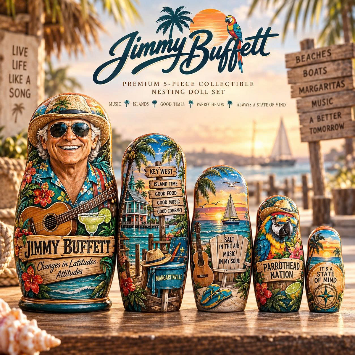 Premium JBT Nesting Doll Set NHVH