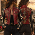 Premium LDR Cropped Leather Zipper Jacket TTMH