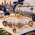 MLKB Gold Charm Bracelet Set NHVH