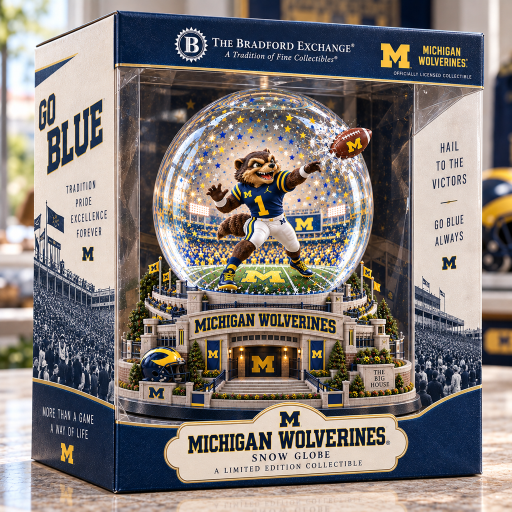 MWR Premium Sculpted Collector Water Globe NTNA